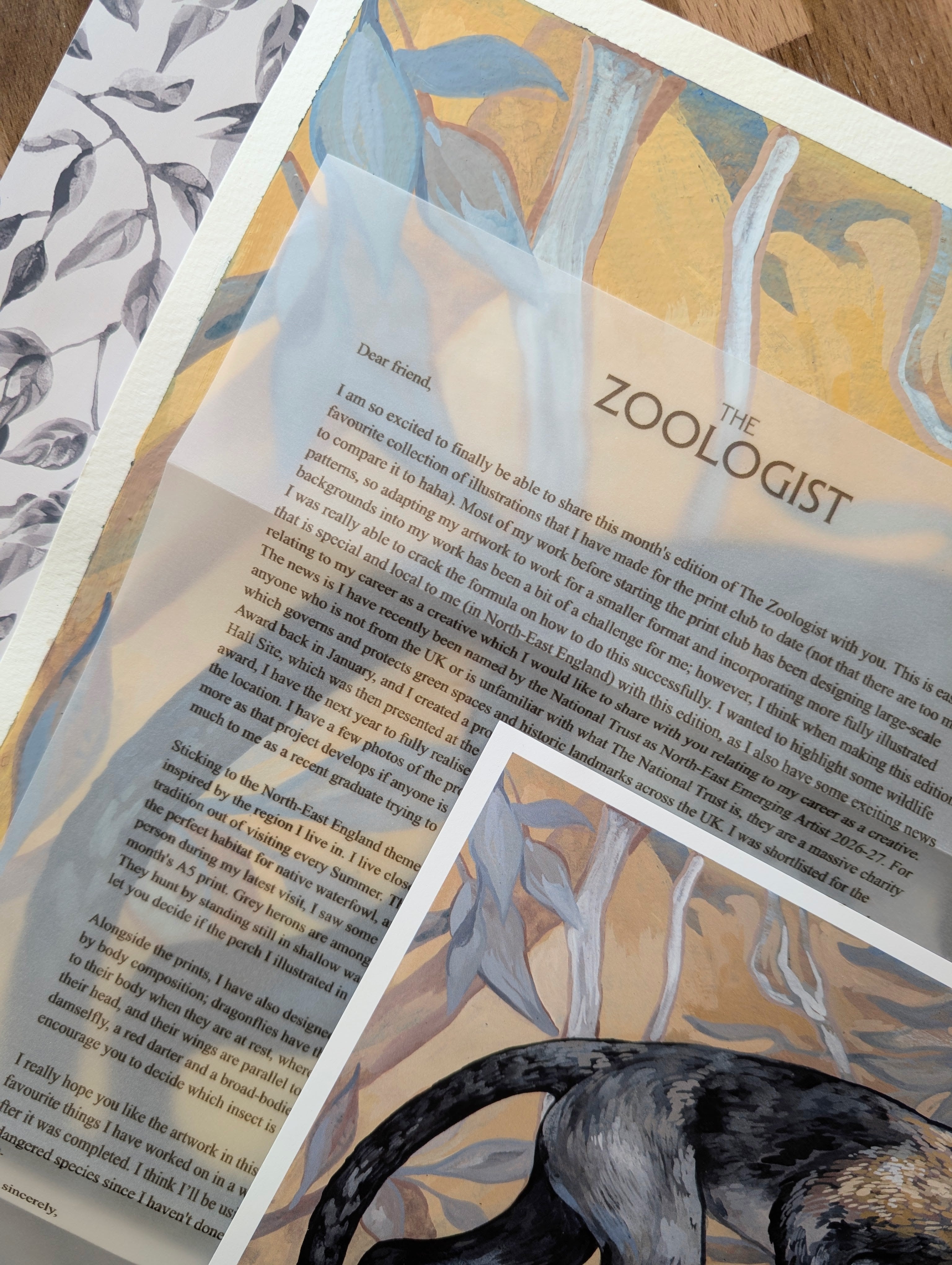 The Zoologist Print Club, Snail Mail